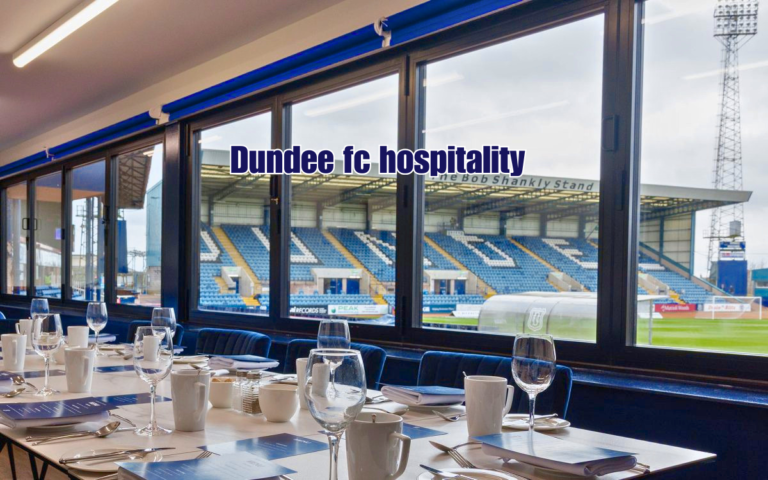 Dundee FC Hospitality Review Benefits Lounges and Matchday Experience plandescil ltd